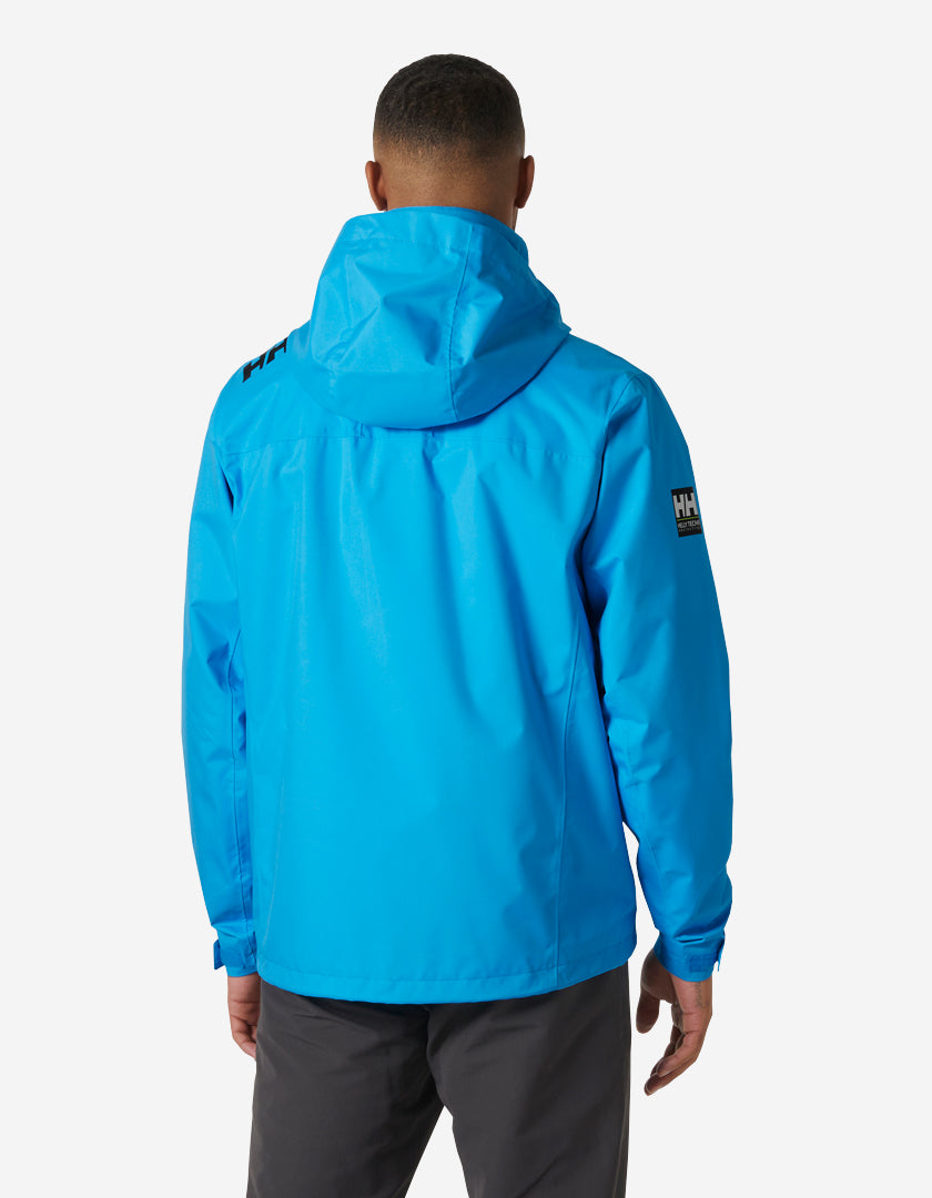 CREW HOODED JACKET 2.0, Cyan