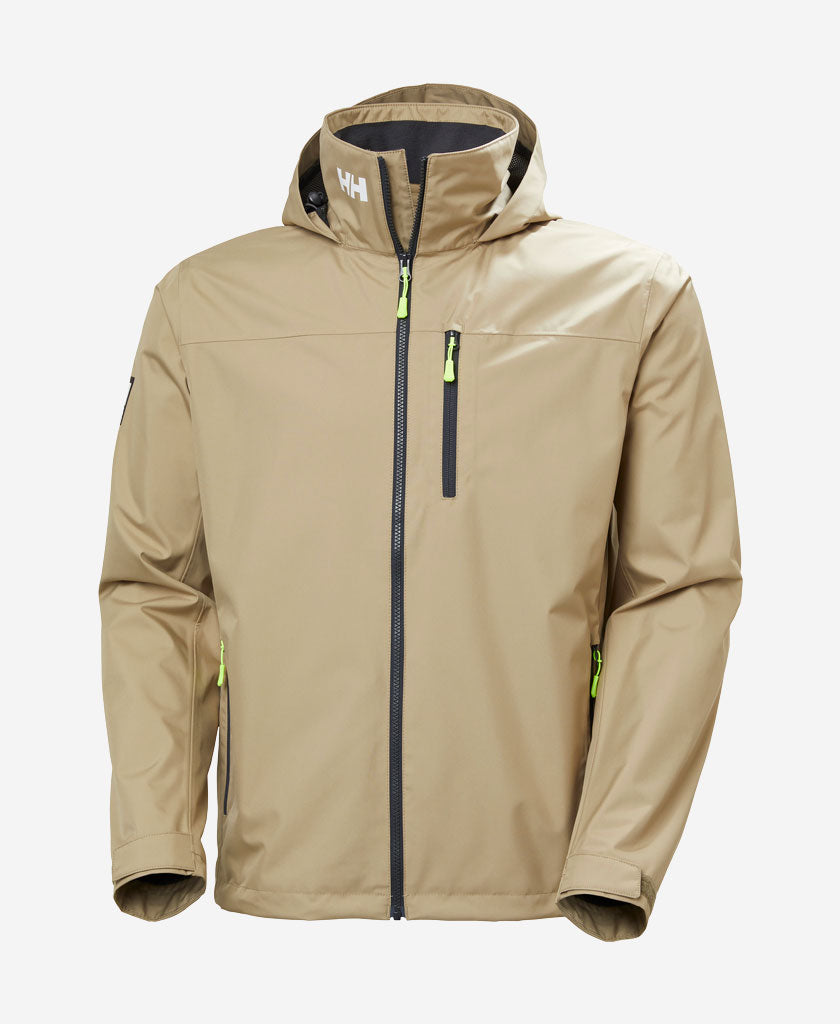 CREW HOODED JACKET 2.0, Pebble