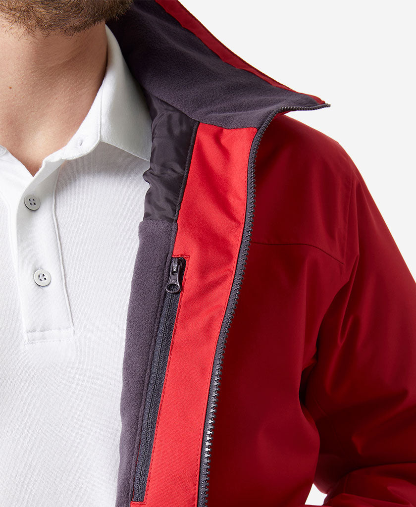 CREW MIDLAYER JACKET 2.0, Red