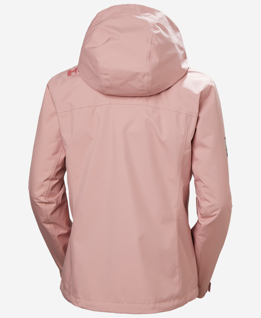 W CREW HOODED MIDL JACKET 2.0, Pink Salt