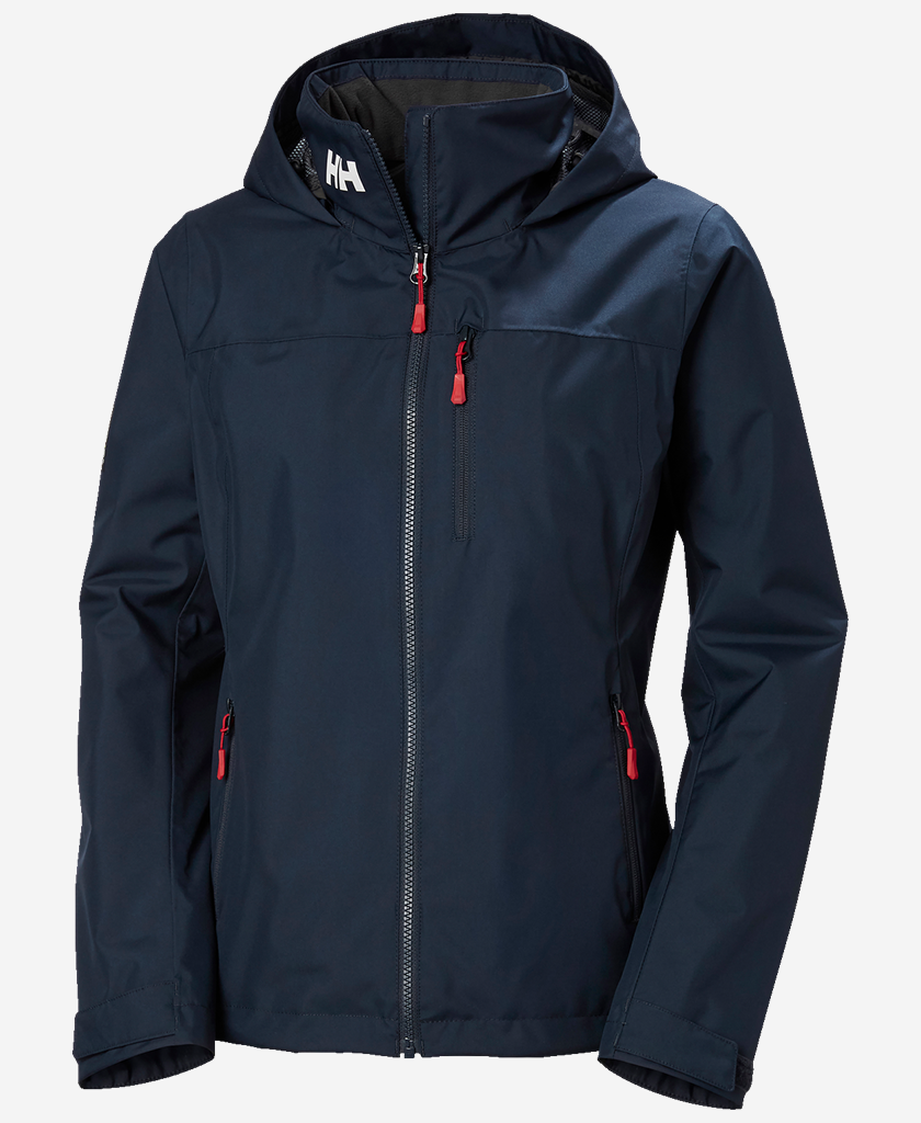 W CREW HOODED MIDL JACKET 2.0, Navy