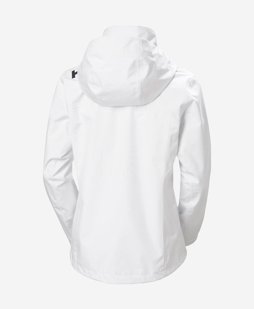 W CREW HOODED JACKET 2.0, White