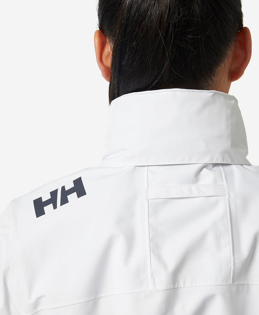 W CREW HOODED JACKET 2.0, White