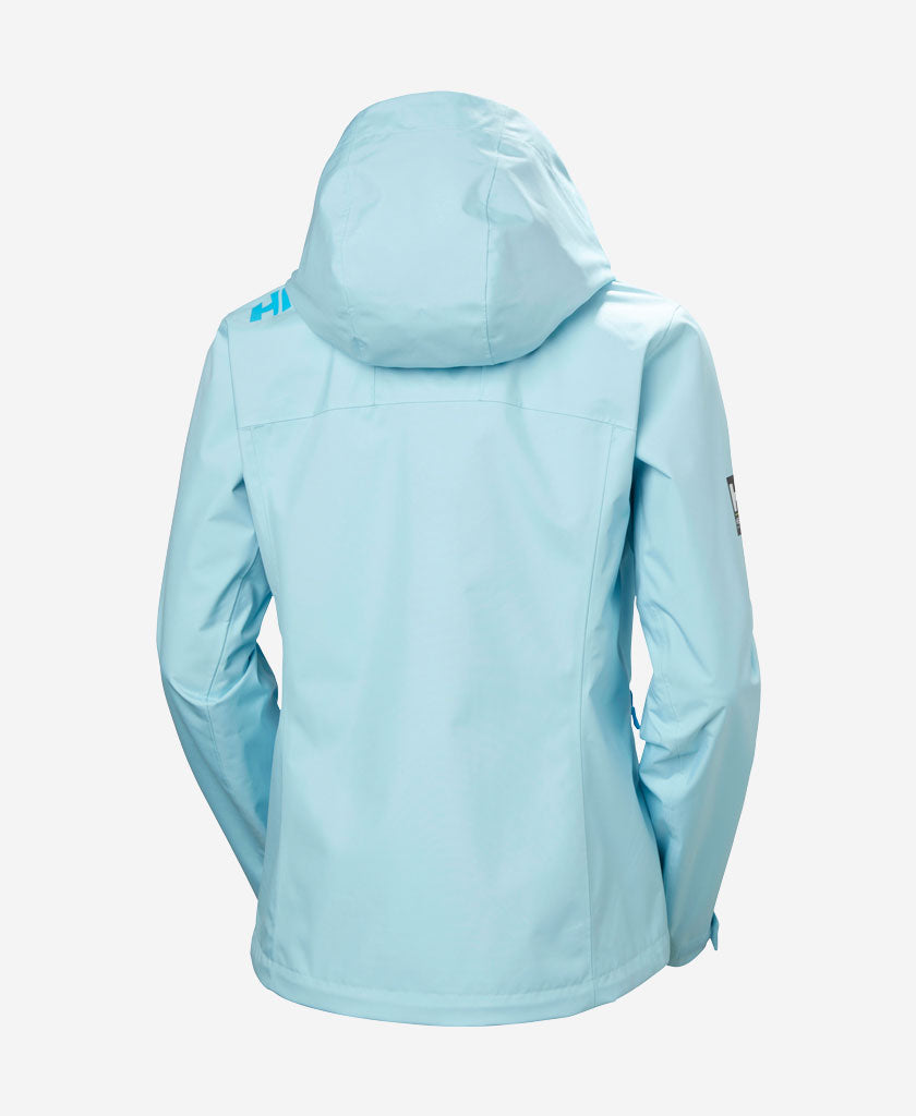 W CREW HOODED JACKET 2.0, Light Cyan