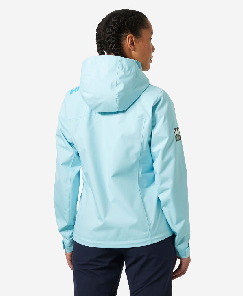 W CREW HOODED JACKET 2.0, Light Cyan