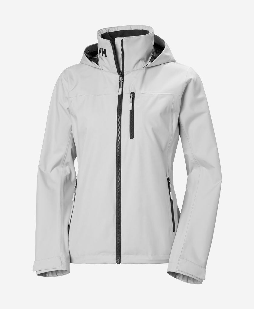W CREW HOODED JACKET 2.0, Grey Fog