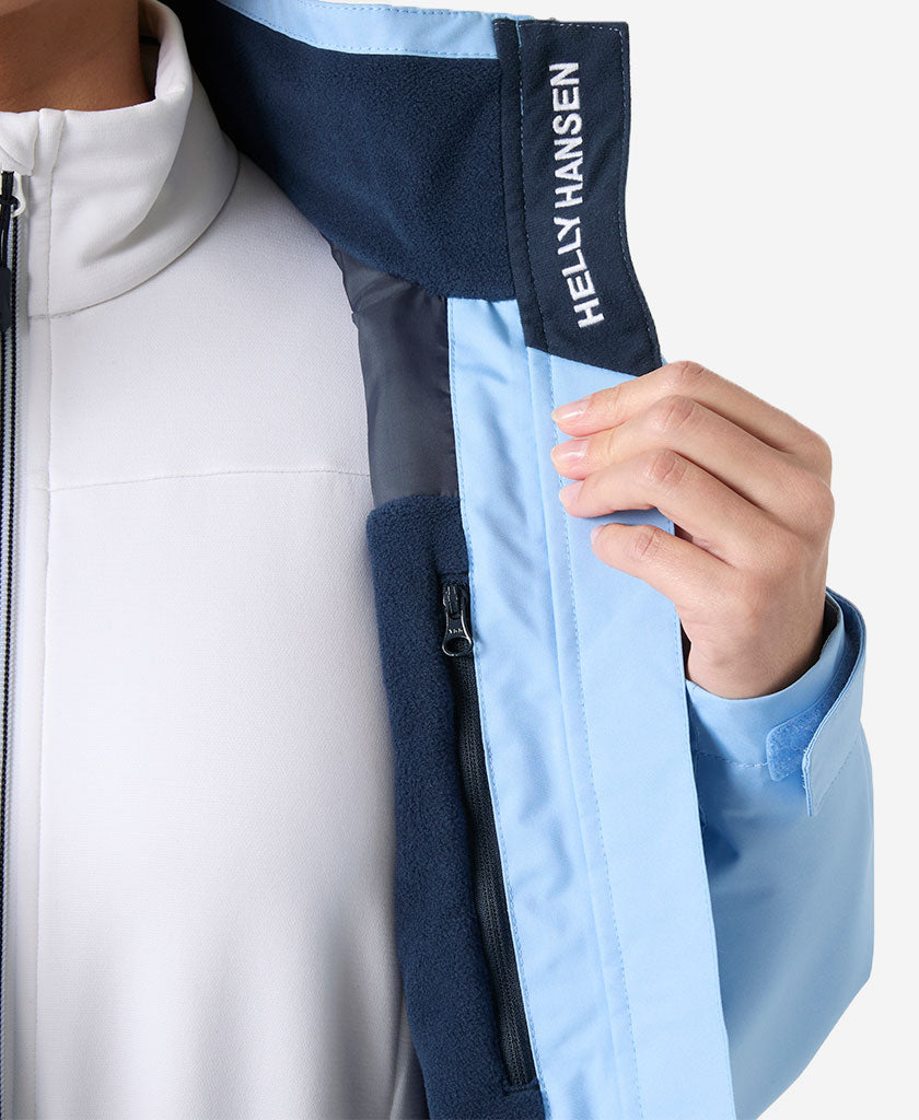 W CREW MIDLAYER JACKET 2, Bright Blue