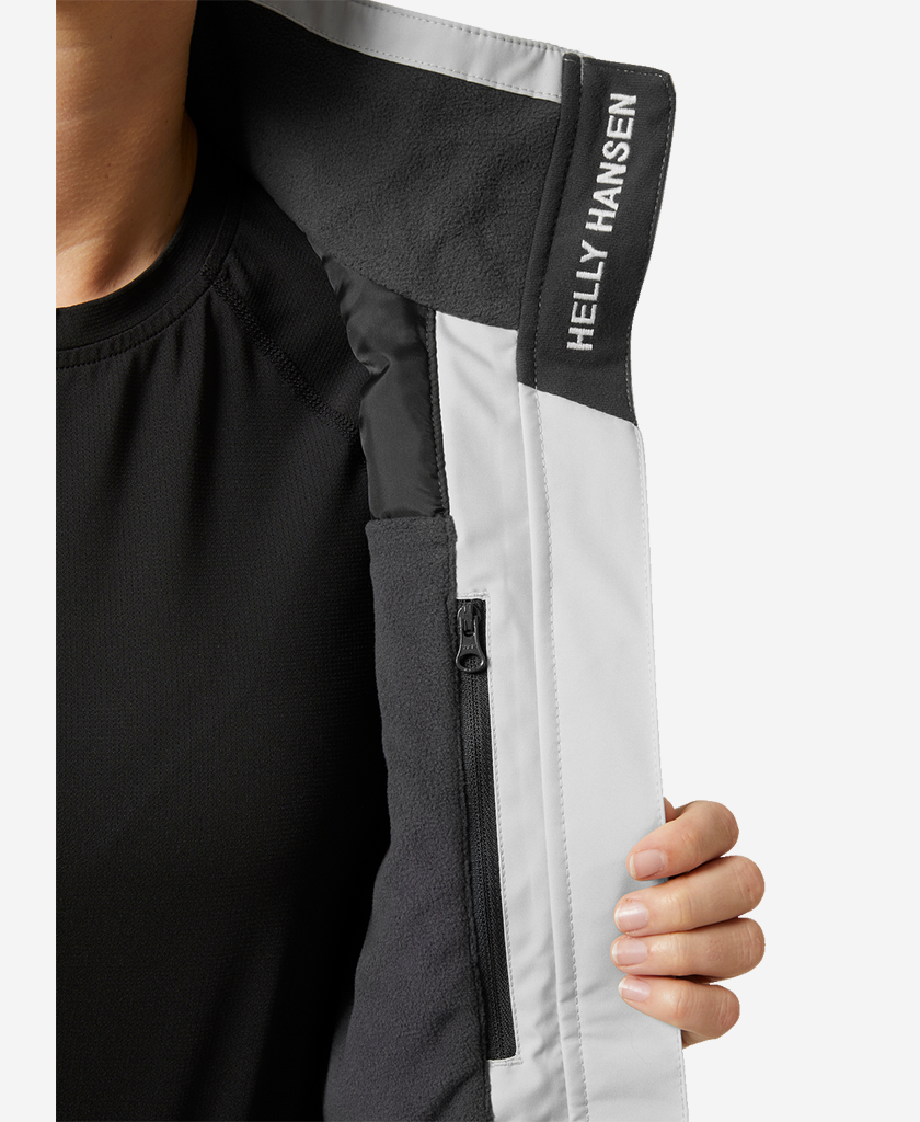 W CREW MIDLAYER JACKET 2.0, Grey Fog