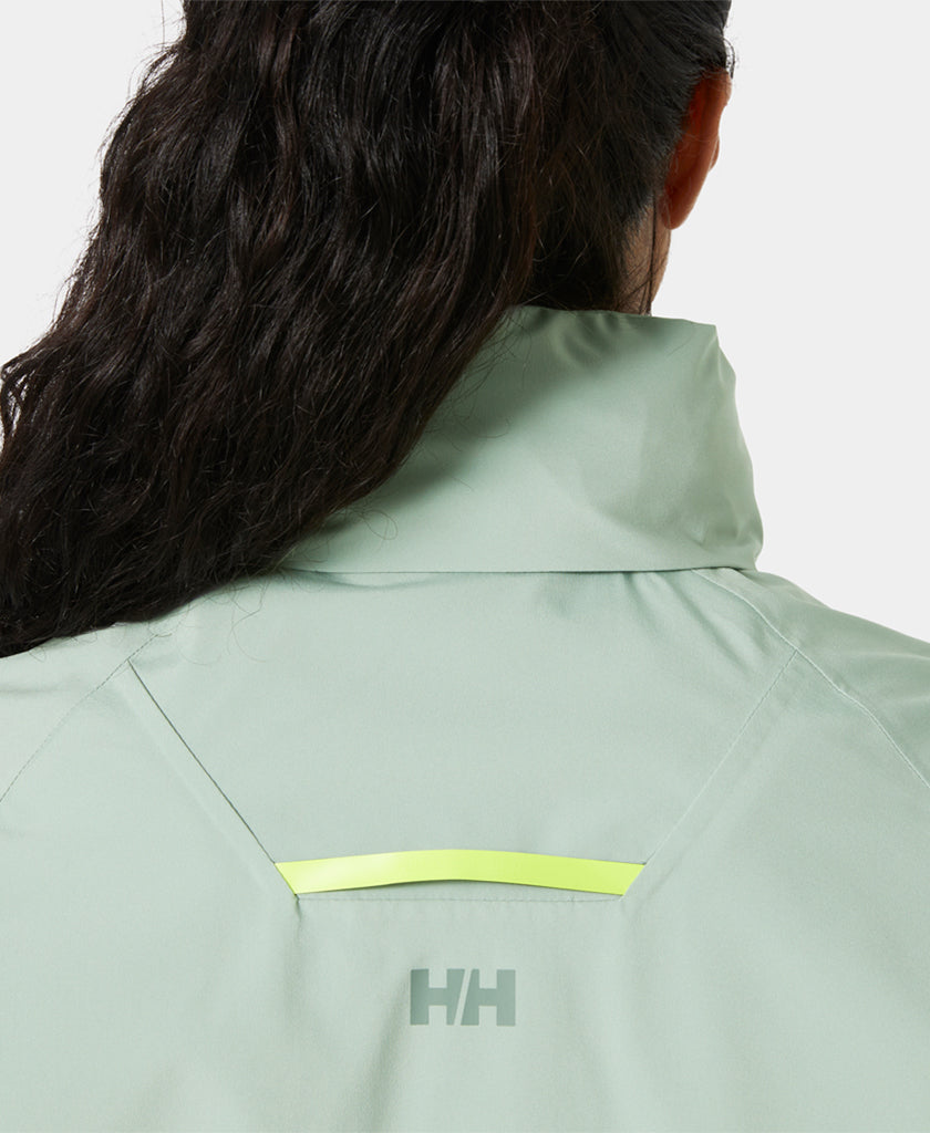 W HP RACING HOODED JACKET, Eucalyptus