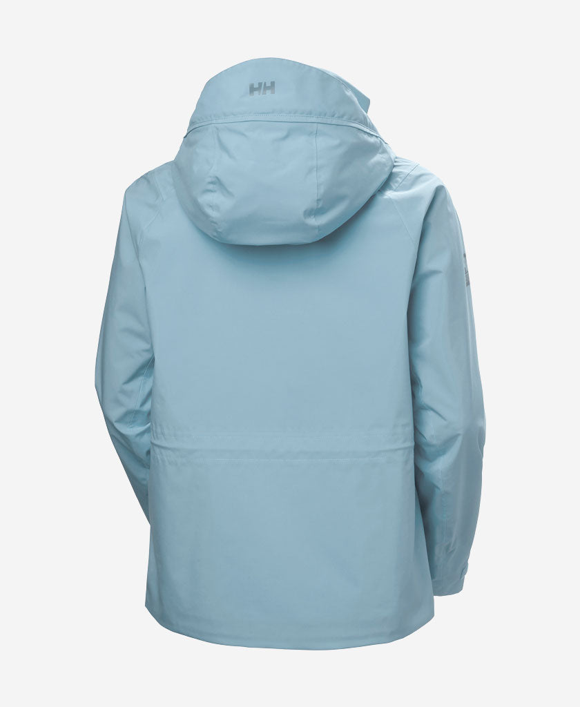 W HP RACING HOODED JACKET, Windy Blue