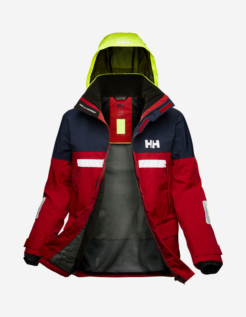 PIER 4.0 JACKET, Red