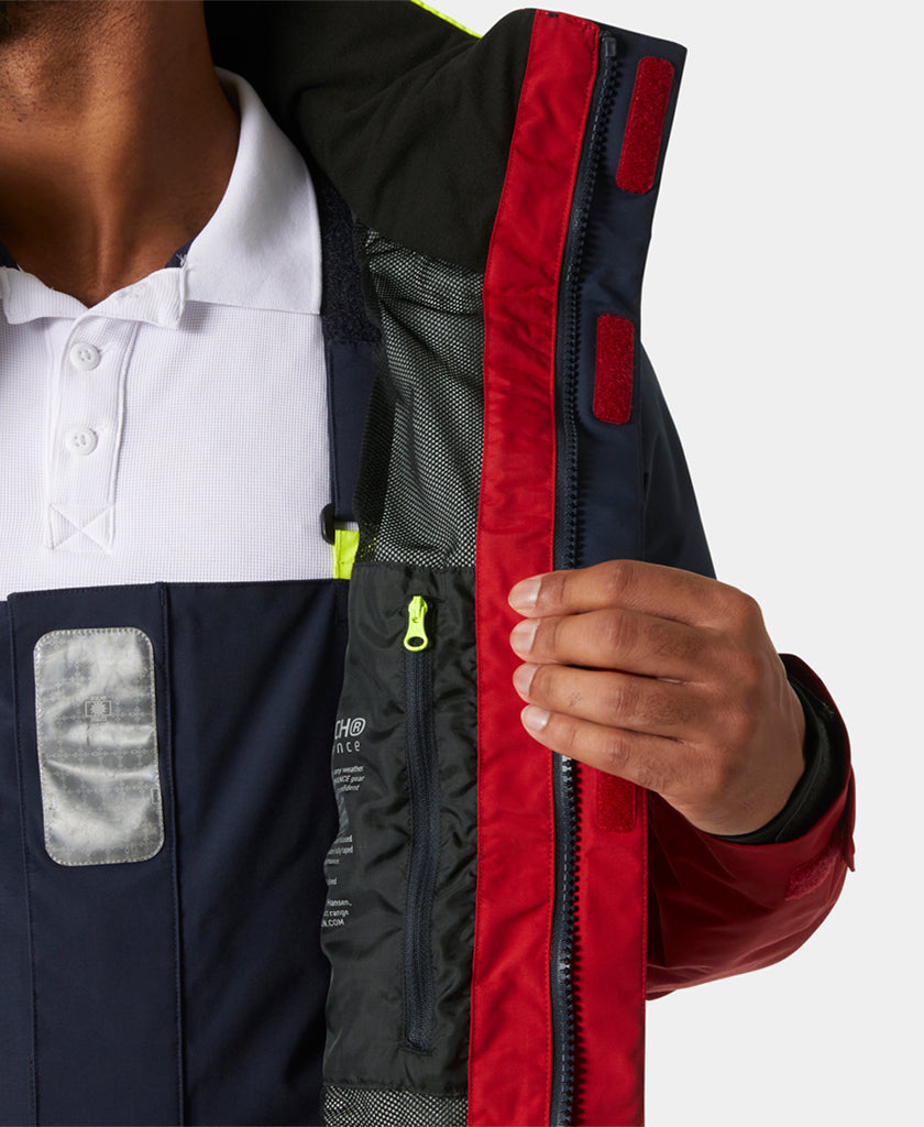 PIER 4.0 JACKET, Red