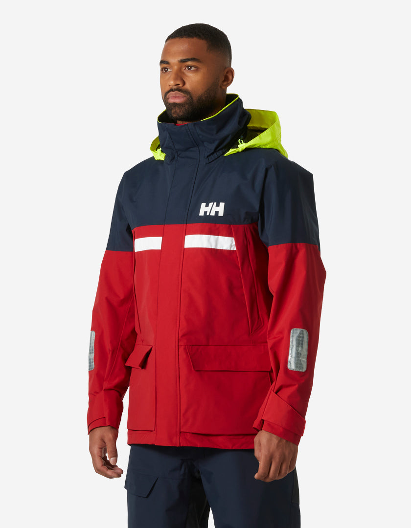 PIER 4.0 JACKET, Red