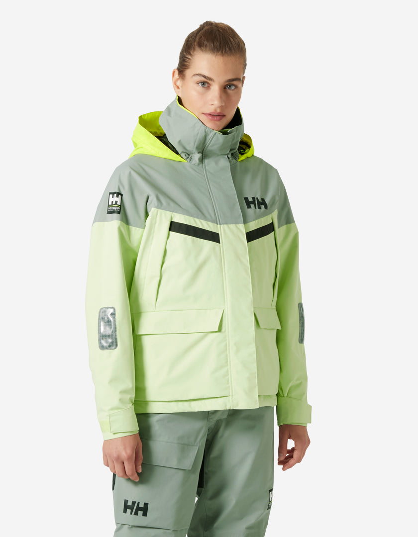 W PIER 4.0 JACKET, Washed Lime
