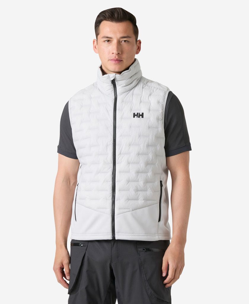 HP HYBRID STRETCH INS VEST, Grey Fog
