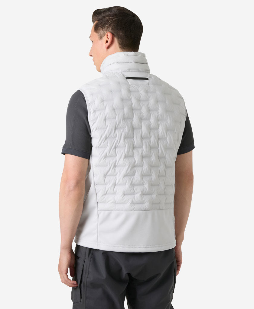 HP HYBRID STRETCH INS VEST, Grey Fog