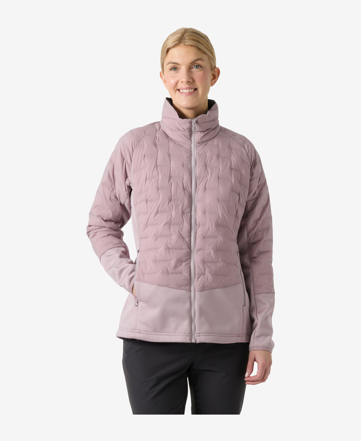 W HP HYBRID STRETCH INSULATOR, Purple Clay