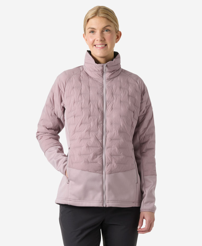 W HP HYBRID STRETCH INSULATOR, Purple Clay