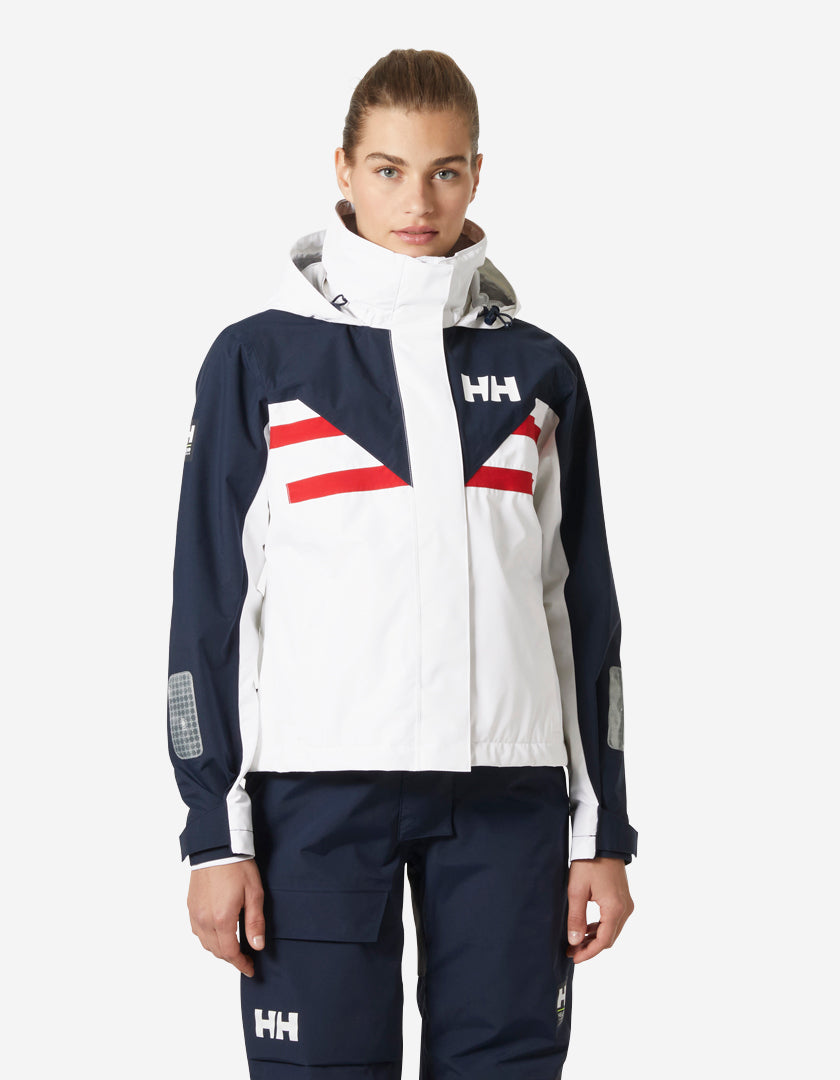 W QUAYSIDE JACKET, White