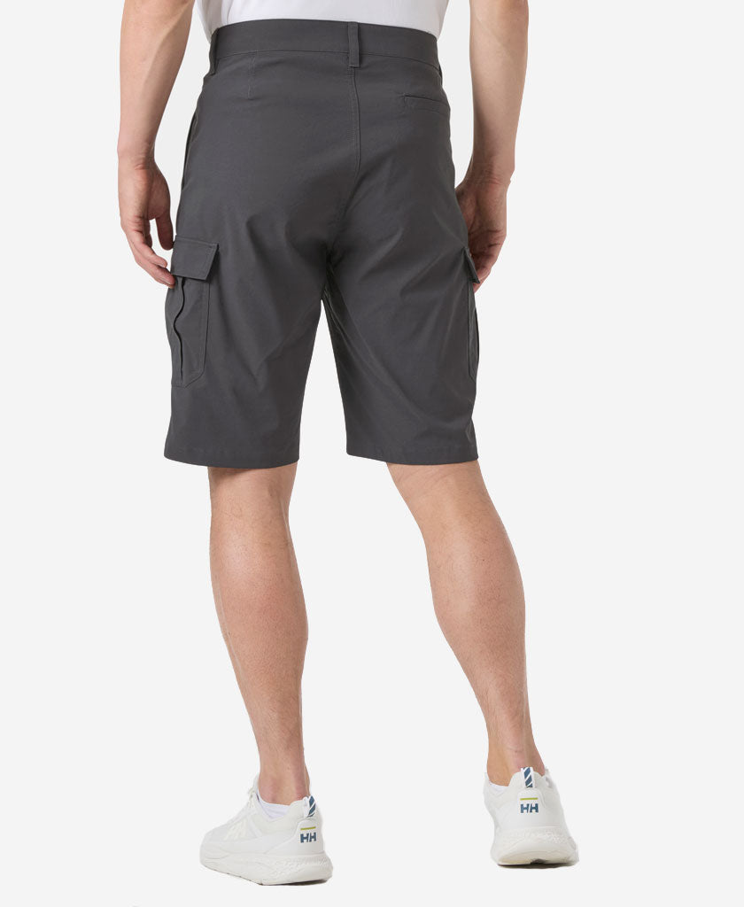 HH QD CARGO SHORTS 11", Ebony