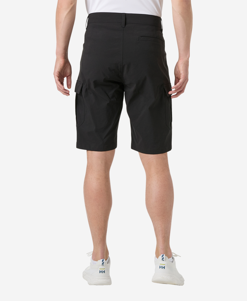 HH QD CARGO SHORTS 11", Black
