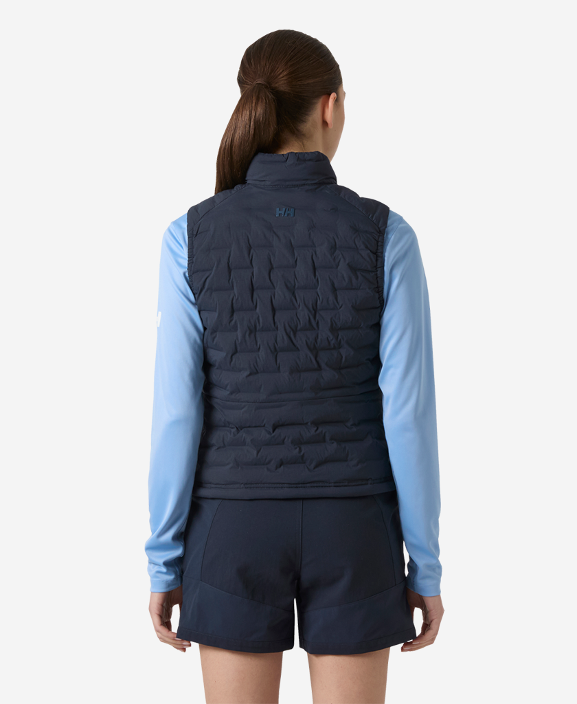 W HP STRETCH INSULATOR VEST, Navy