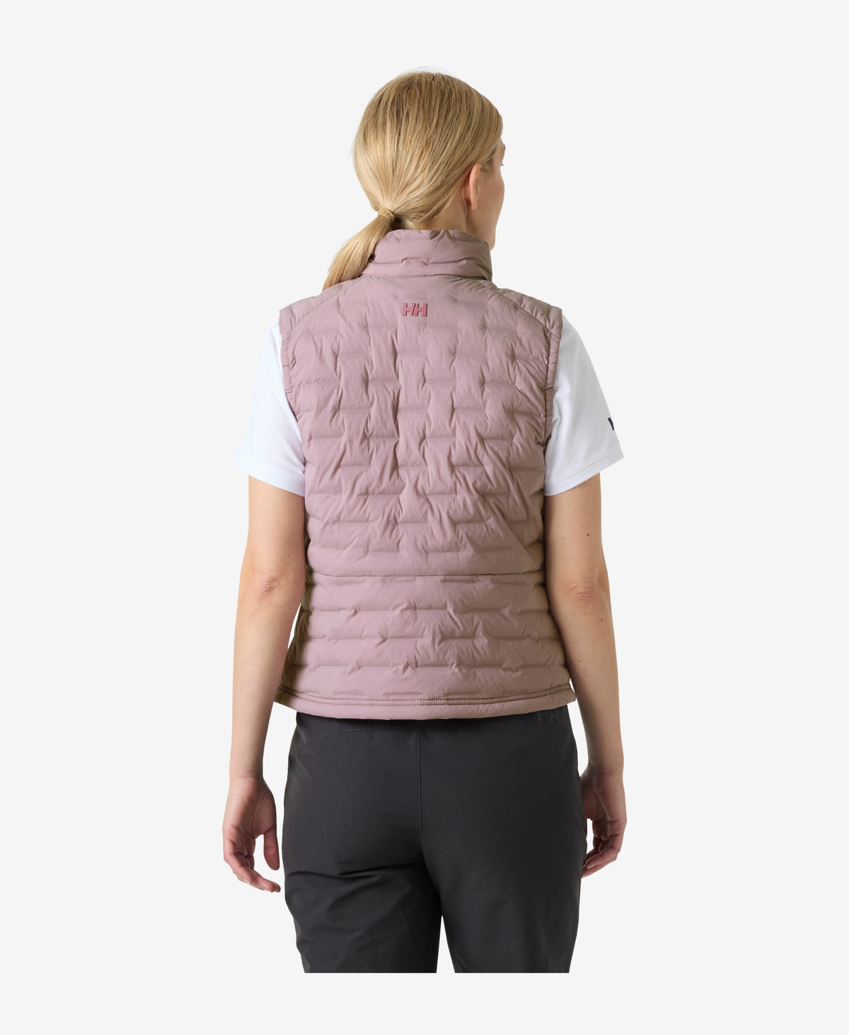 W HP STRETCH INSULATOR VEST, Purple Clay
