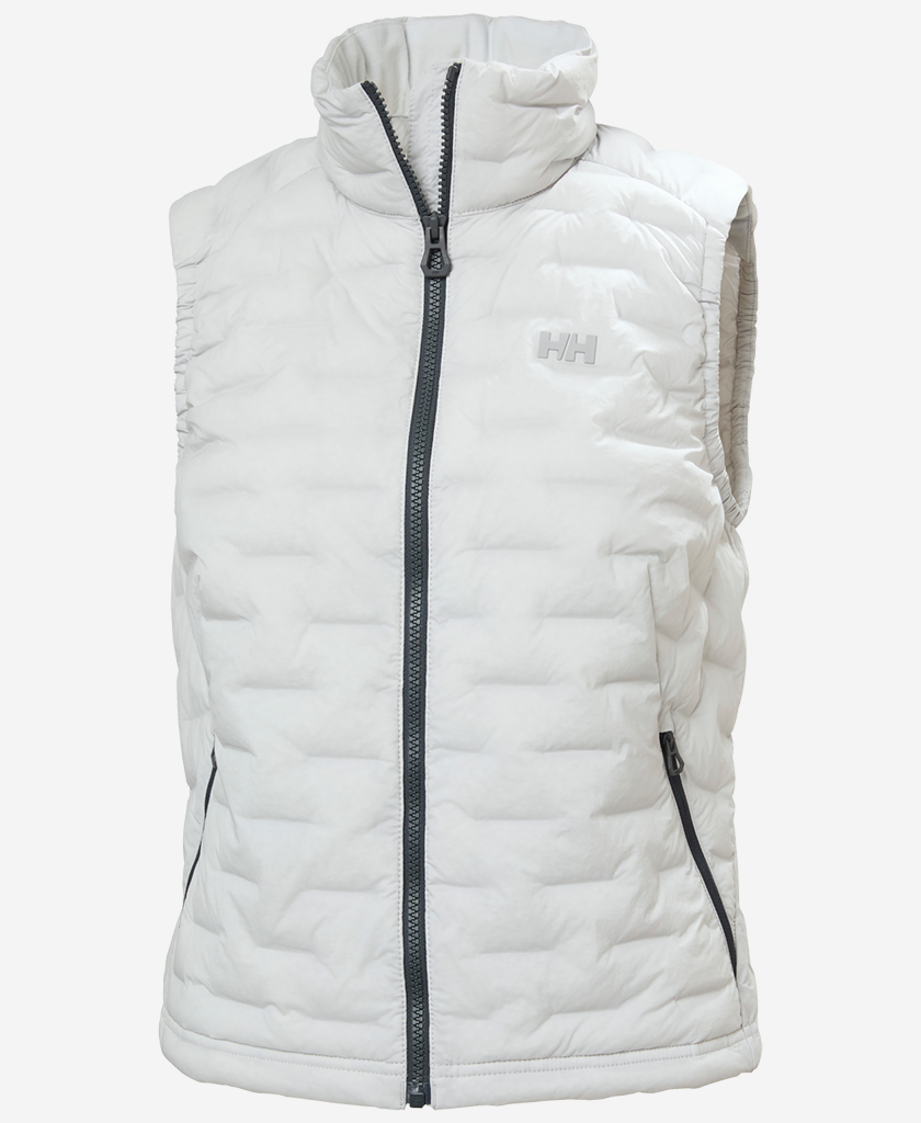 W HP STRETCH INSULATOR VEST, Grey Fog