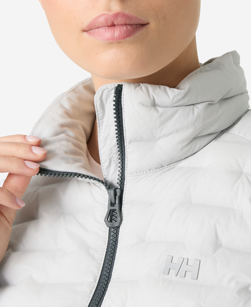 W HP STRETCH INSULATOR VEST, Grey Fog