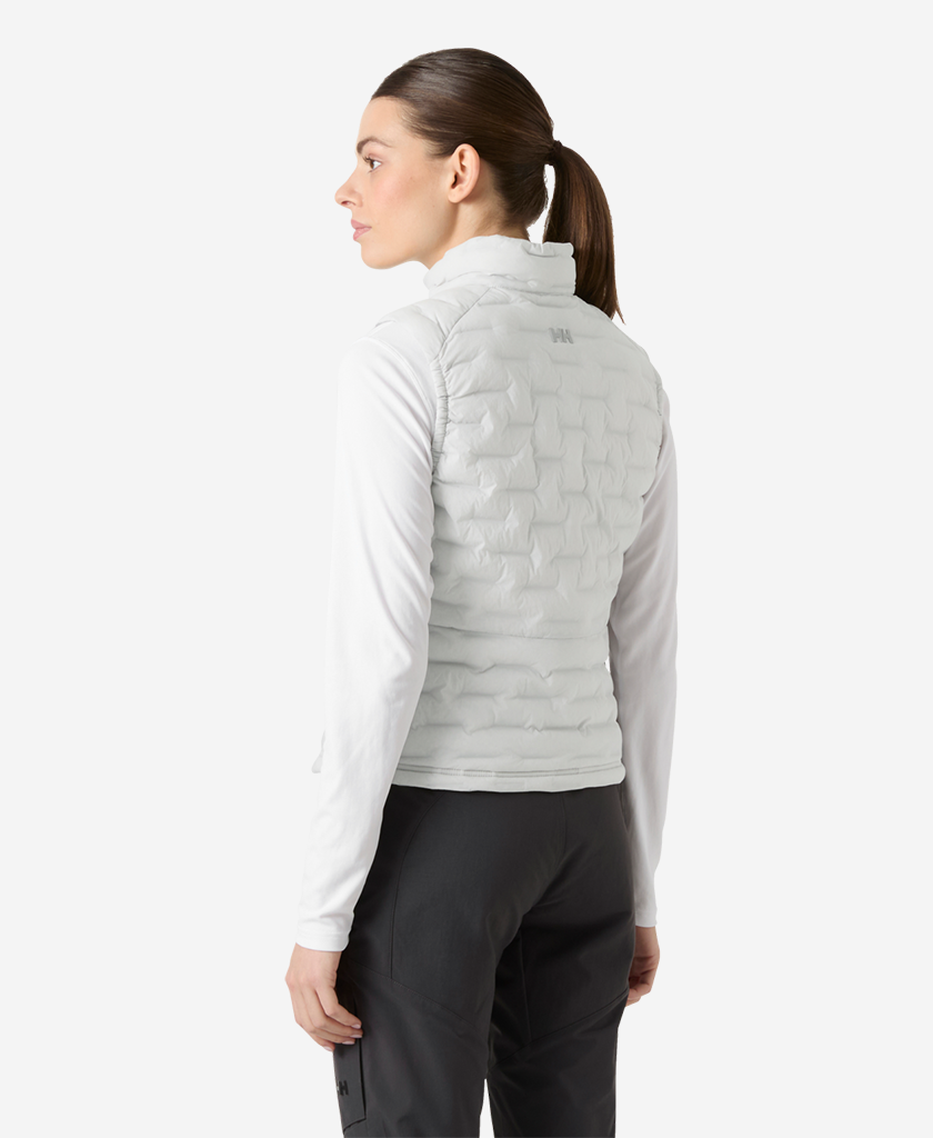 W HP STRETCH INSULATOR VEST, Grey Fog