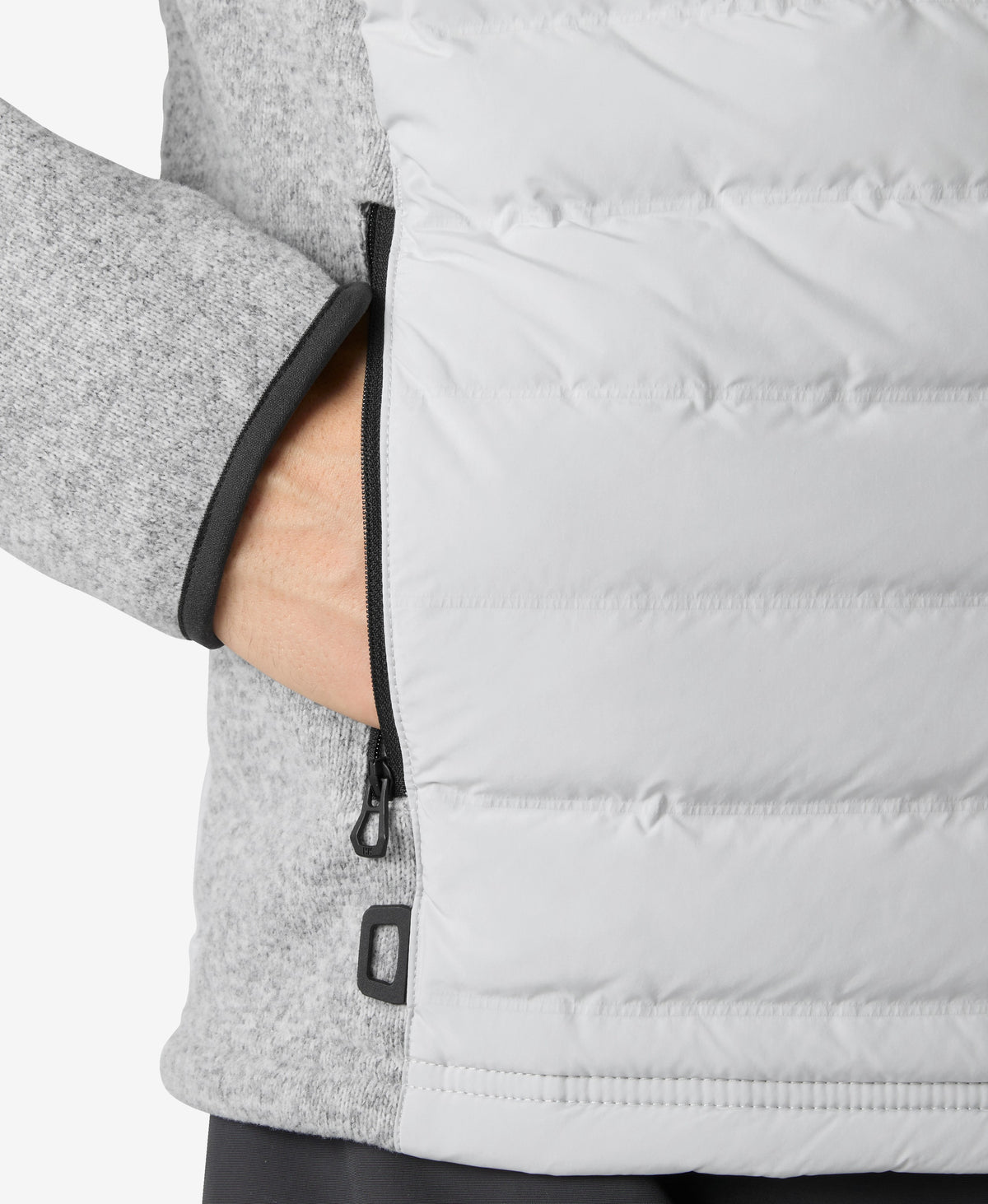 SKAGEN HYBRID KNIT INSULATOR, Grey Fog