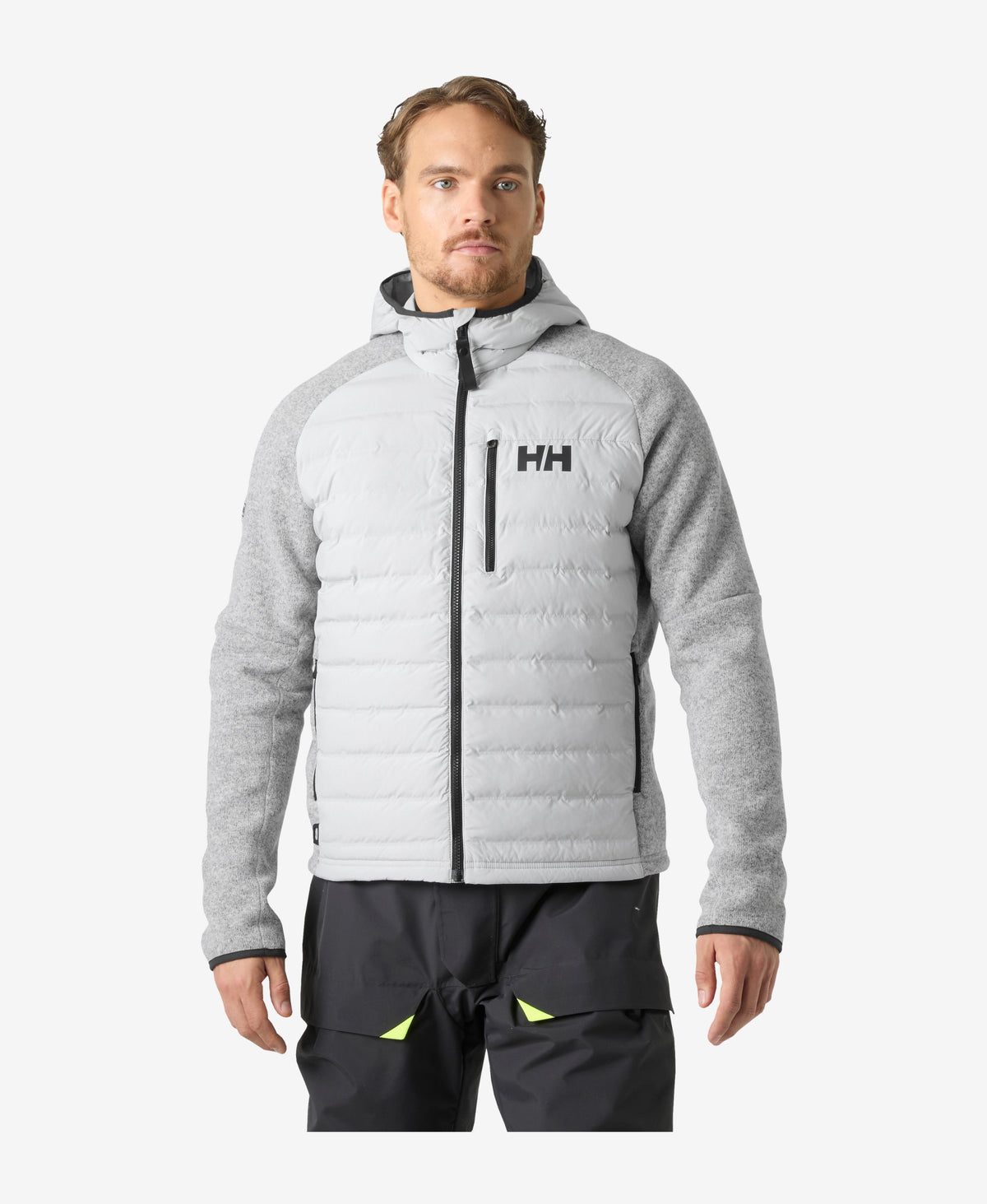 SKAGEN HYBRID KNIT INSULATOR, Grey Fog
