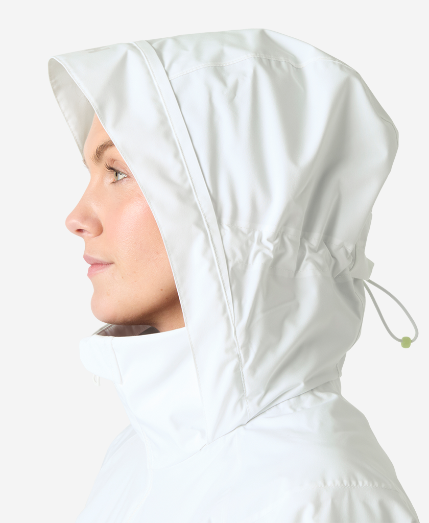 W HP RACING LIFALOFT HOODED, White