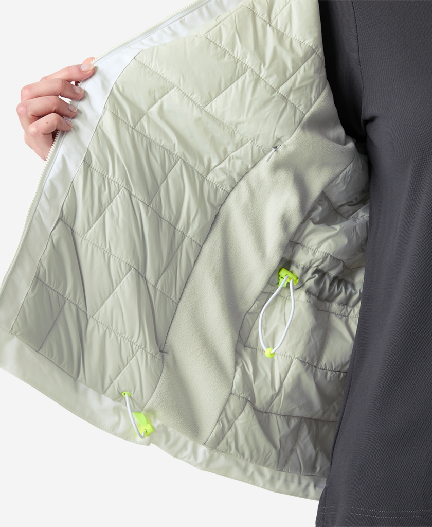 W HP RACING LIFALOFT HOODED, White