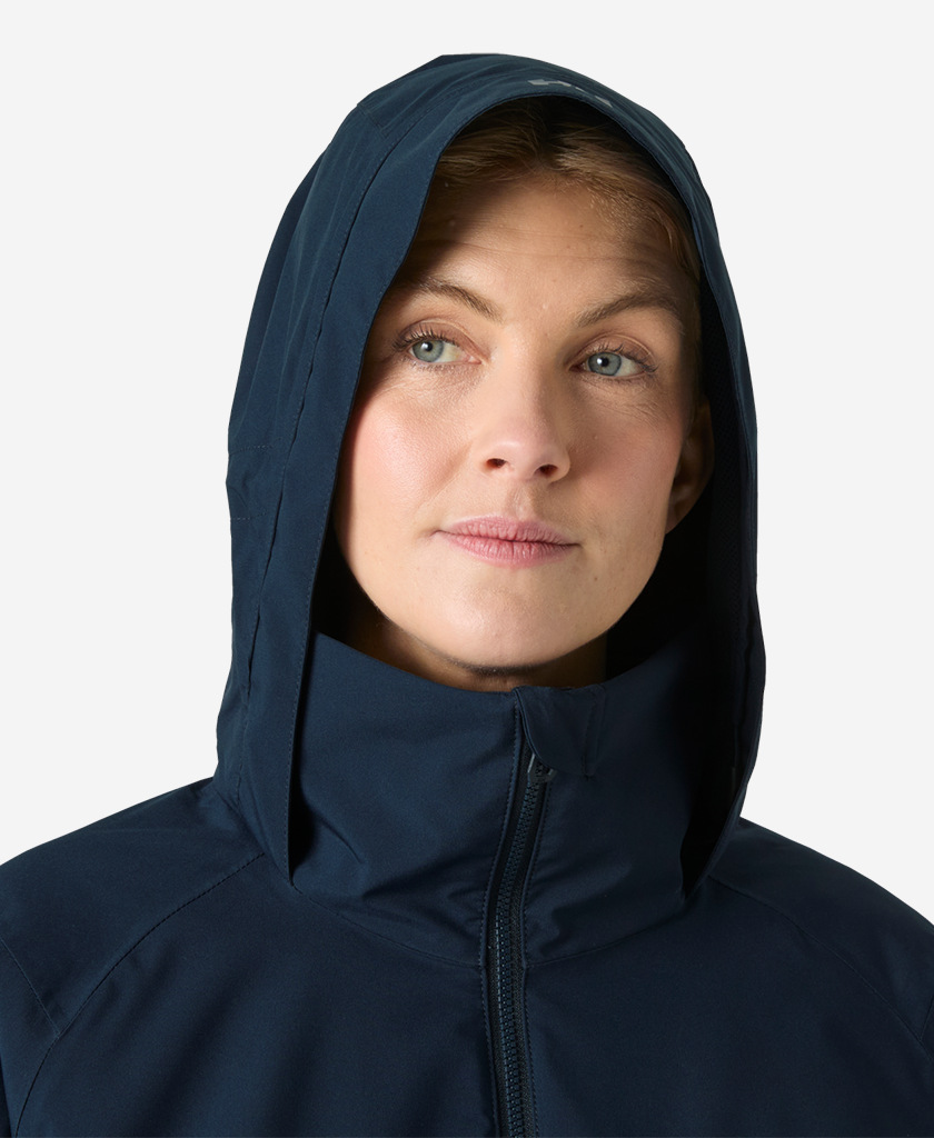 W HP RACING LIFALOFT HOODED, Navy