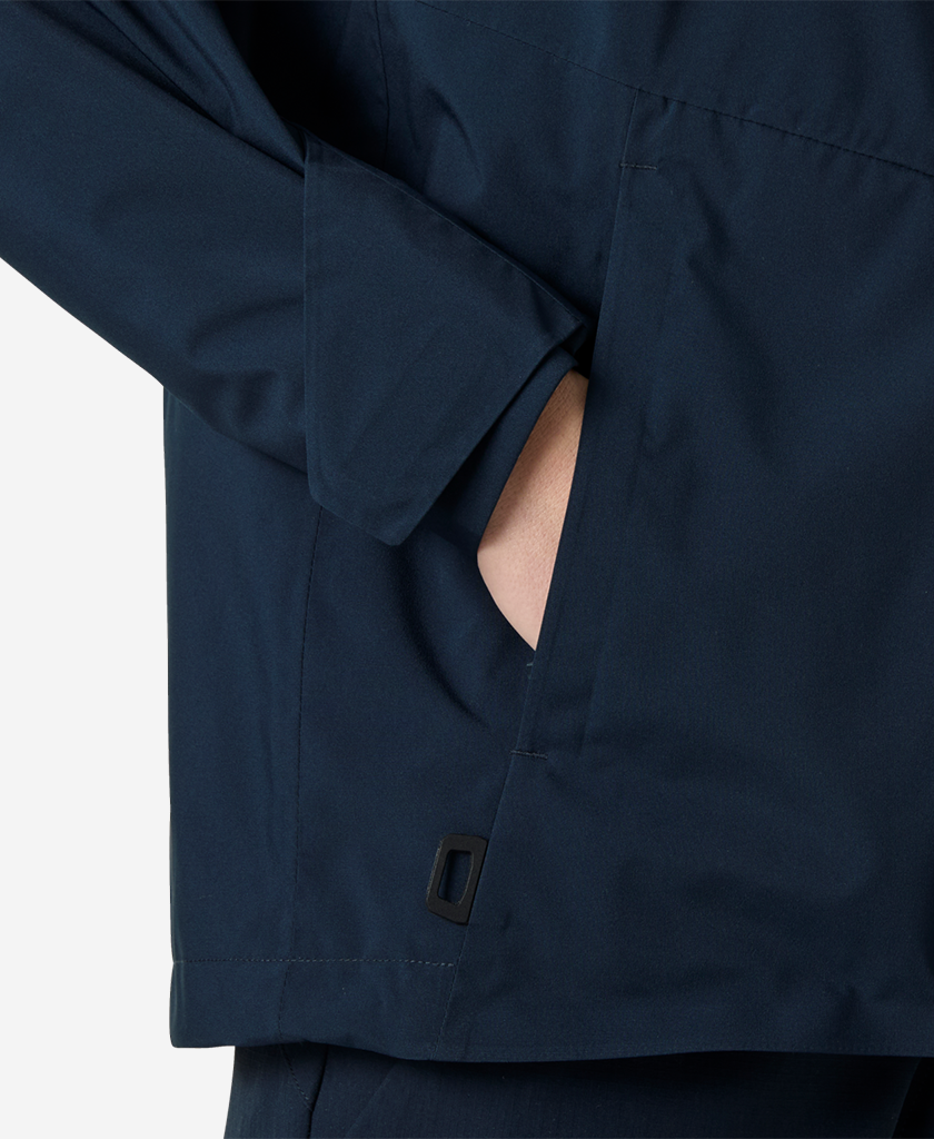 W HP RACING LIFALOFT HOODED, Navy
