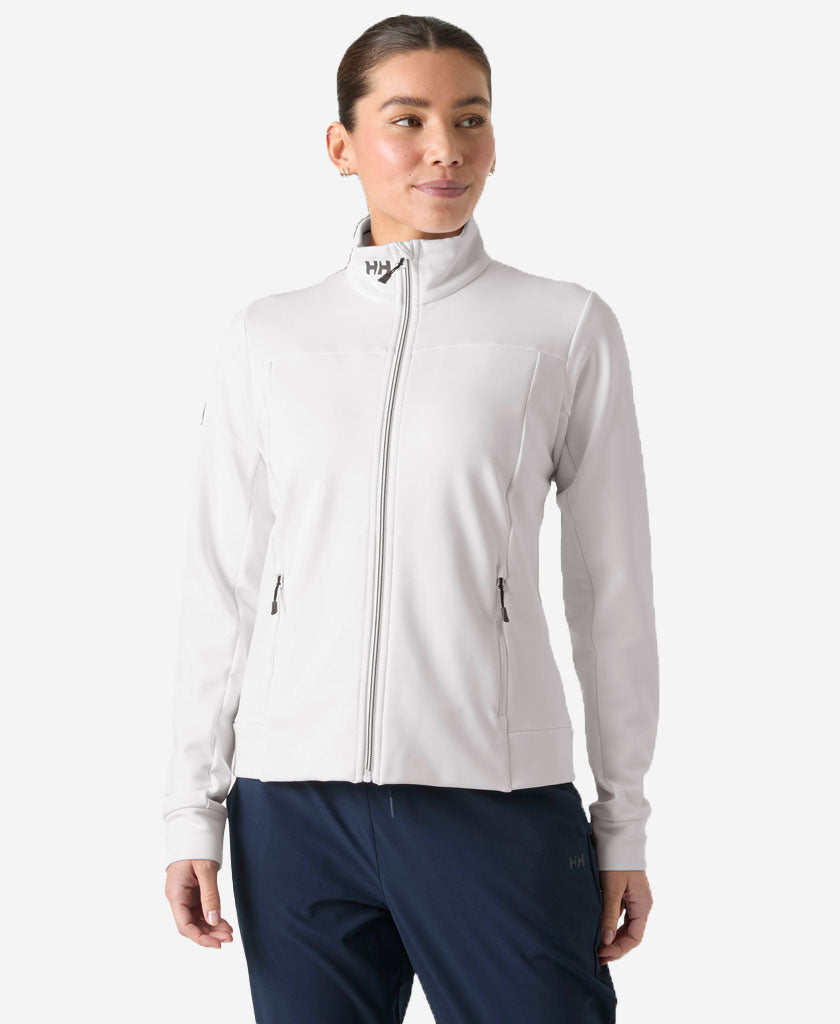 W CREW FLEECE JACKET, White