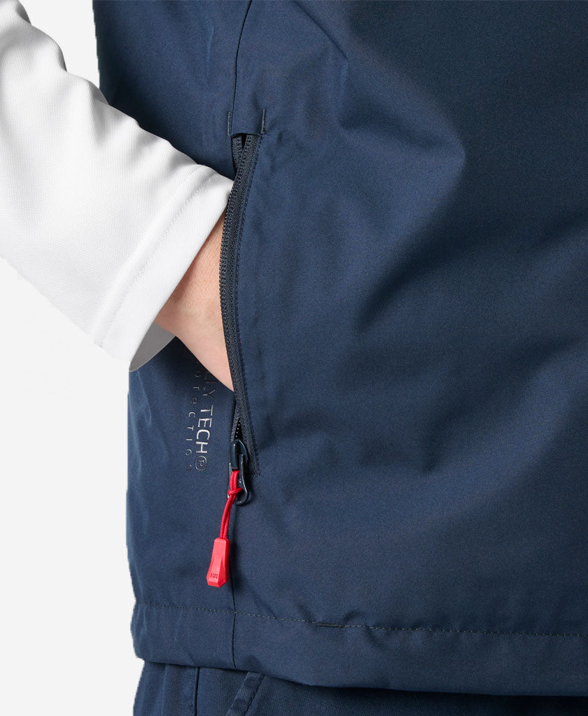 CREW PILE VEST, Navy