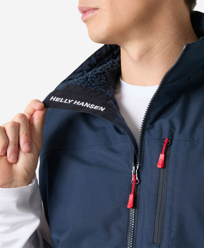 CREW PILE VEST, Navy