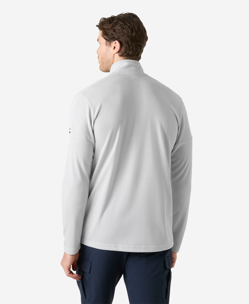 HP 1/2 ZIP PULLOVER, Grey Fog