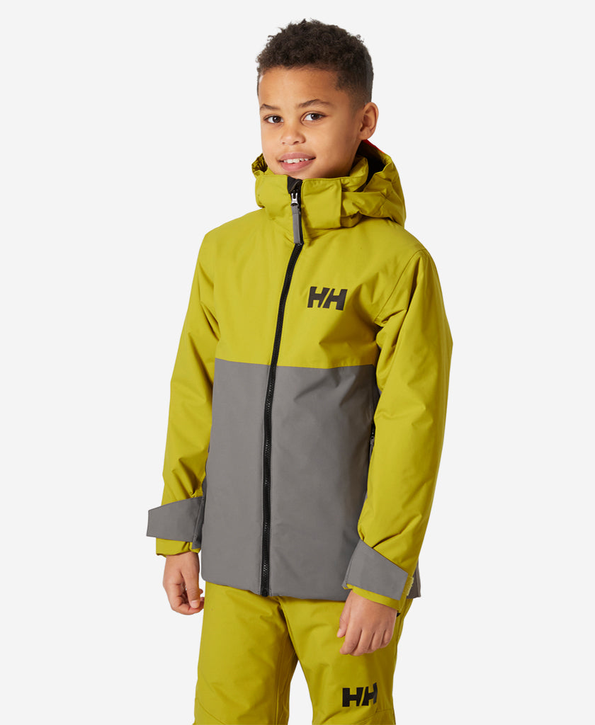 Junior Traverse Jacket In Concrete Helly Hansen AU