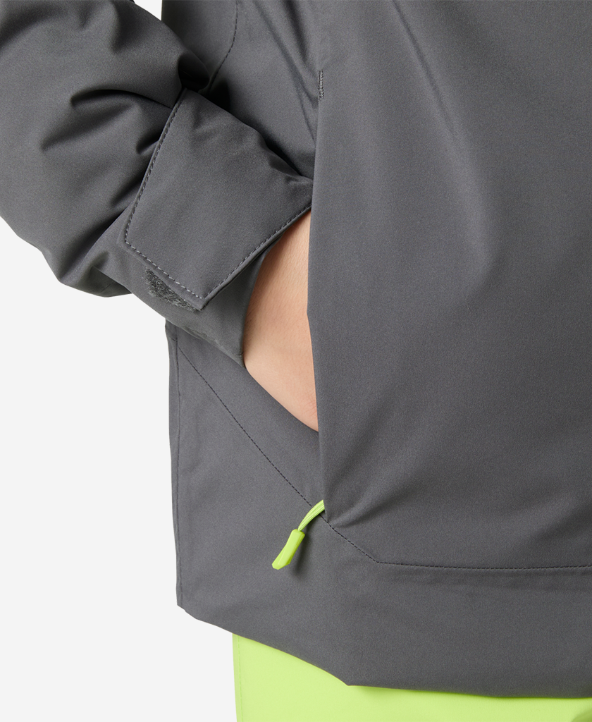 JR ALPHA JACKET, Thunder Grey