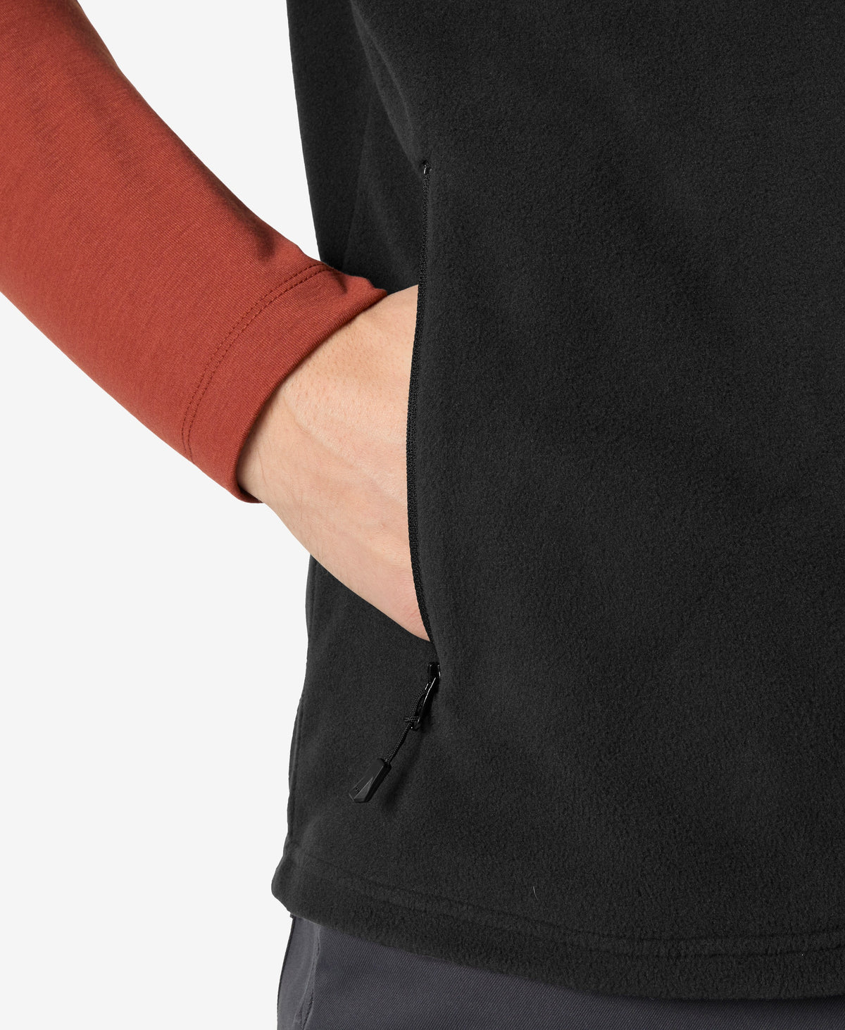 DAYBREAKER FLEECE VEST, Black