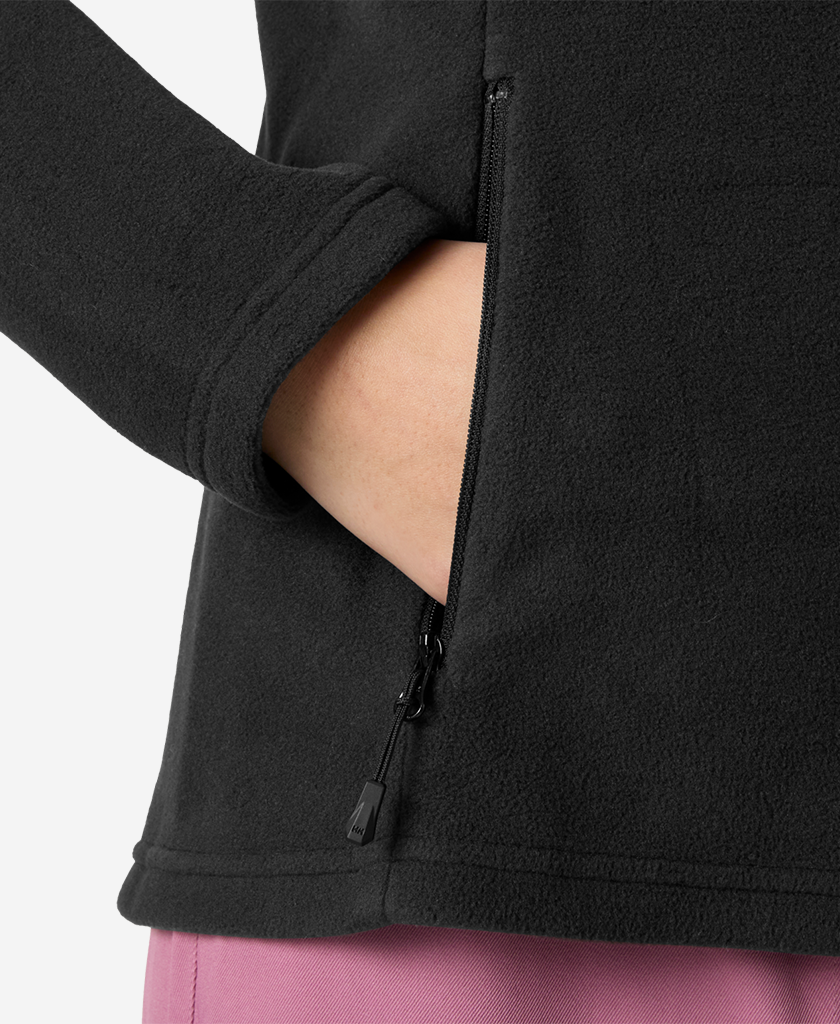 W DAYBREAKER FLEECE JACKET, Black