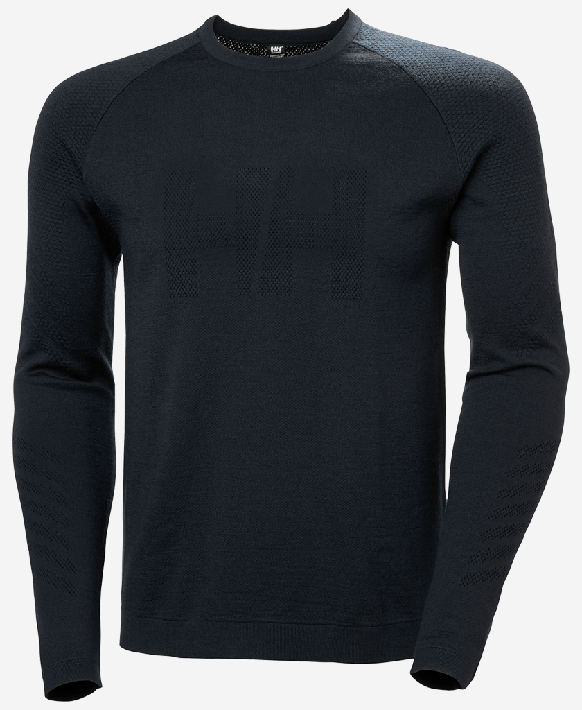 LIFA MERINO KNITEVO CREW, Black