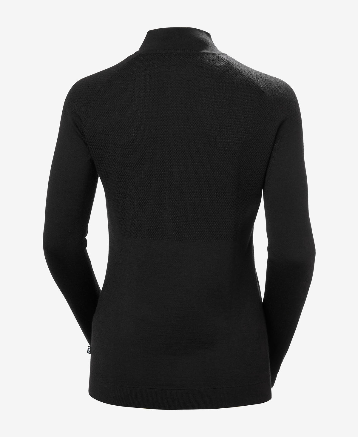 W LIFA MERINO KNITEVO 1/2 ZIP, Black