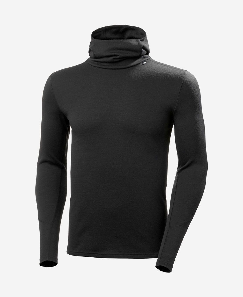 LIFA MERINO MIDWEIGHT HOODIE, Black
