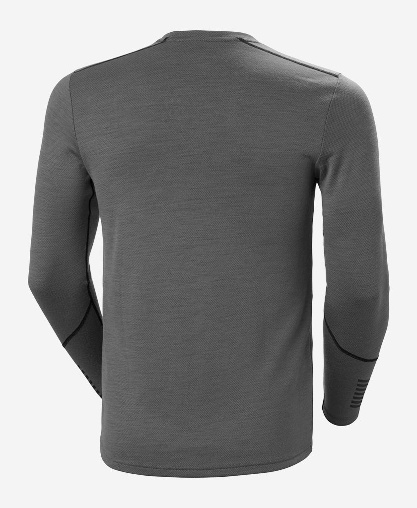 LIFA MERINO MIDWEIGHT CREW, Concrete