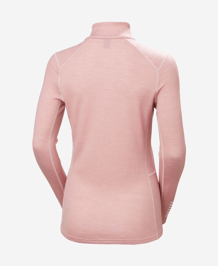 W LIFA MERINO MIDWEIGHT 1/2 ZIP, Pink Salt