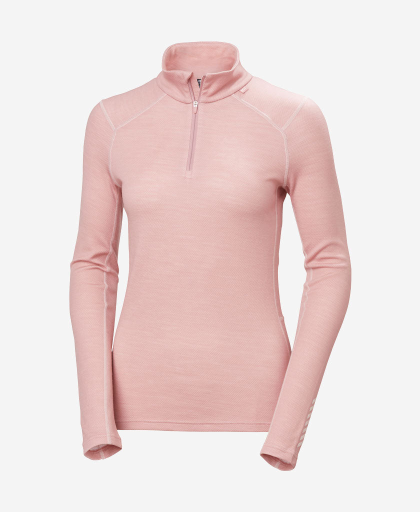 W LIFA MERINO MIDWEIGHT 1/2 ZIP, Pink Salt